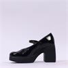 Wonders Lady Bold Mary Jane Heel - Black Patent